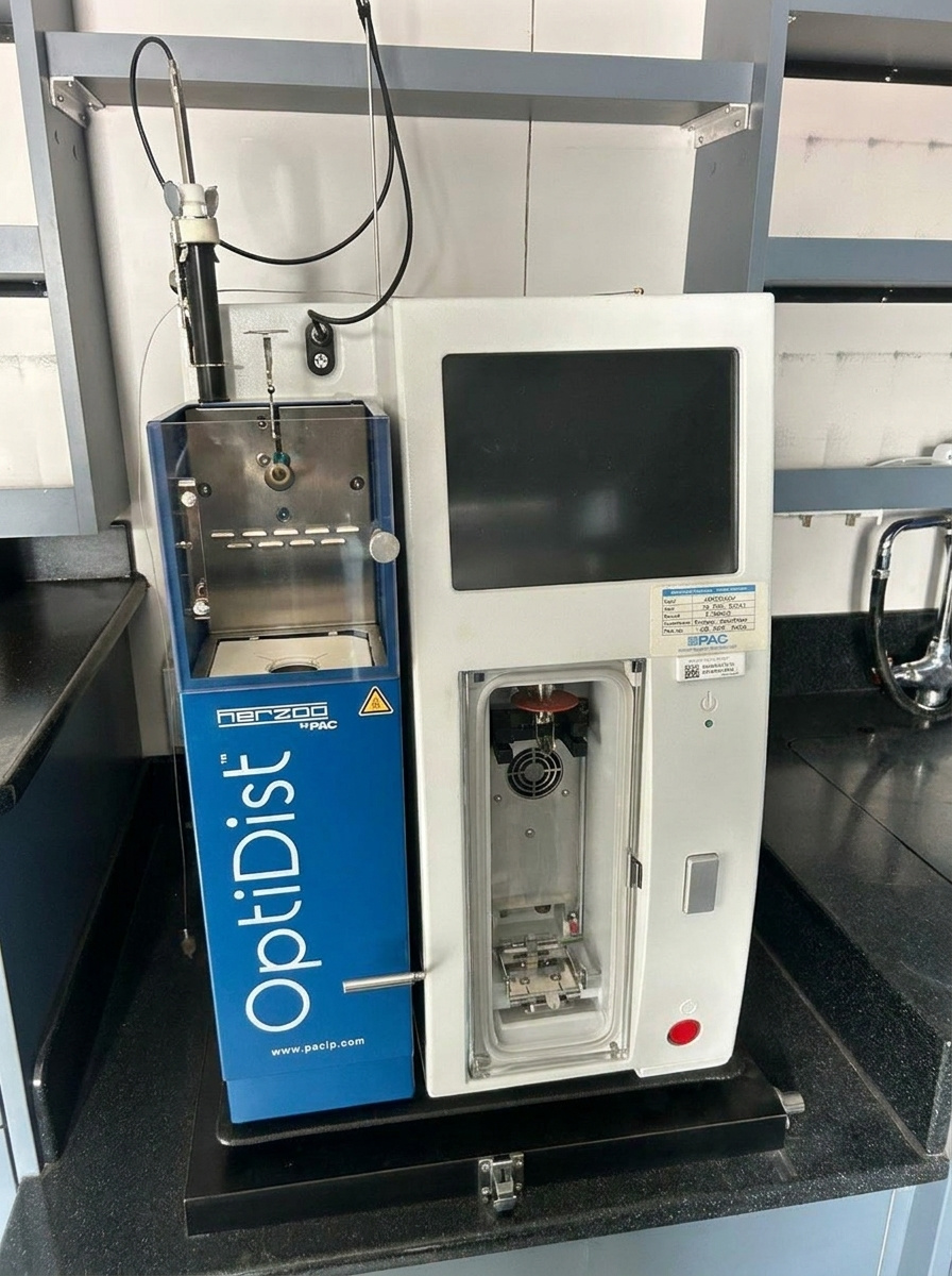 Lab — OptiDist distillation bay
